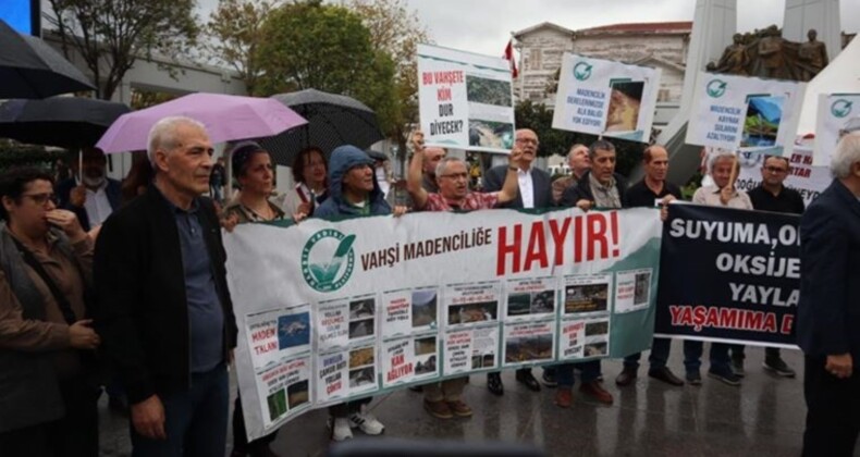 Giresun’da vahşi madenciliğe karşı İstanbul’dan ses verdiler: Derhal durdurun!