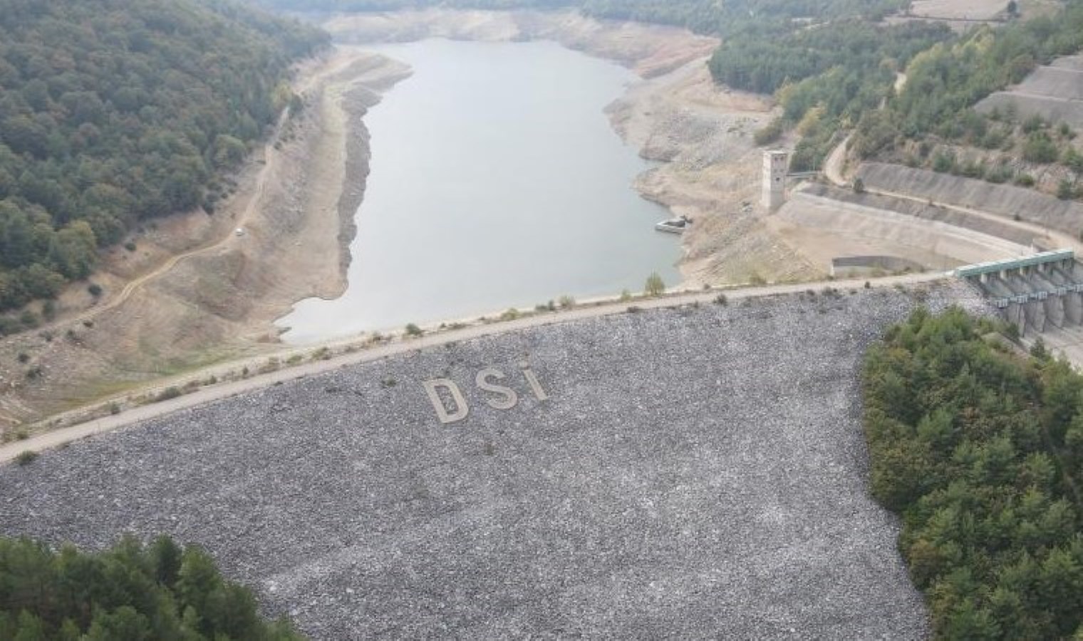 Gönen Barajı’nda su seviyesi kritik eşikte