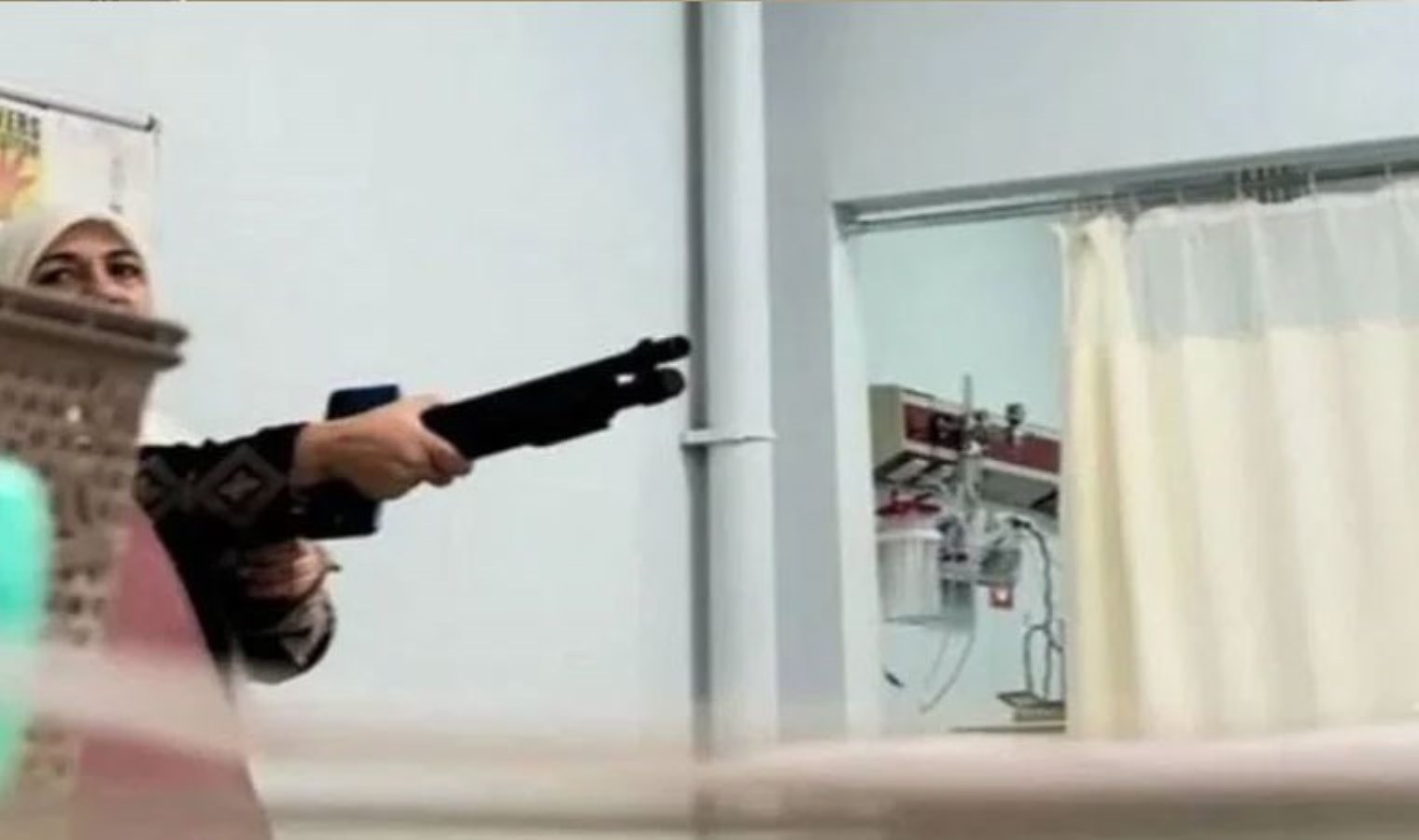 Hastaneyi tüfekle basan kadın tutuklandı