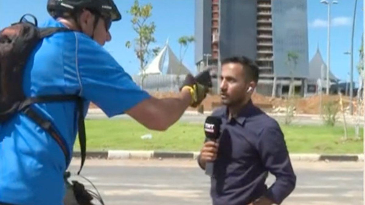 İsrail’de TRT canlı yayınına müdahale