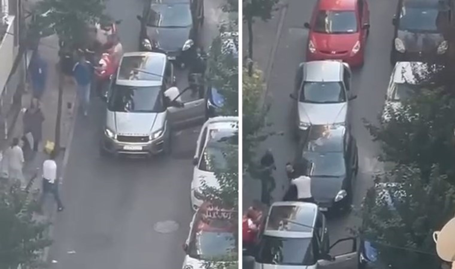 İstanbul Şişli’de dehşet anları: Yol verme kavgasında ‘silah’ çekti!