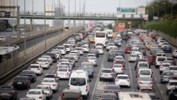 İstanbul’da haftanın ilk iş gününde trafik yoğunluğu!