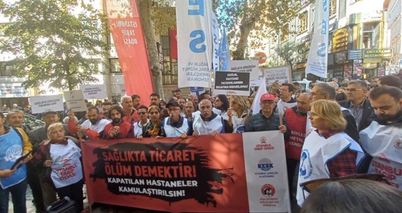 Kâr hırsıyla bebekleri öldüren “yenidoğan çetesi” protesto edildi: ‘Kapatılanı kamulaştır’