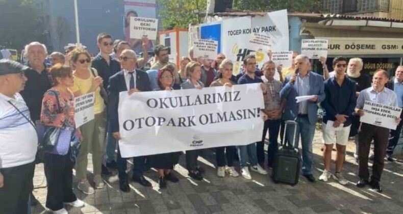 Kadıköy’de ‘okul’ isyanı: ‘Okullar otopark olmasın’