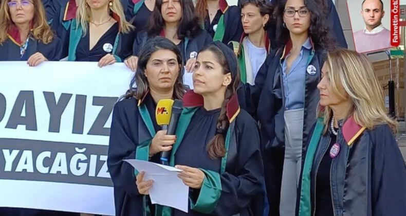 Kadın avukatlardan adliye önünde kadın cinayetlerine karşı eylem: Politika üreticileri tarafından teşvik ediliyor