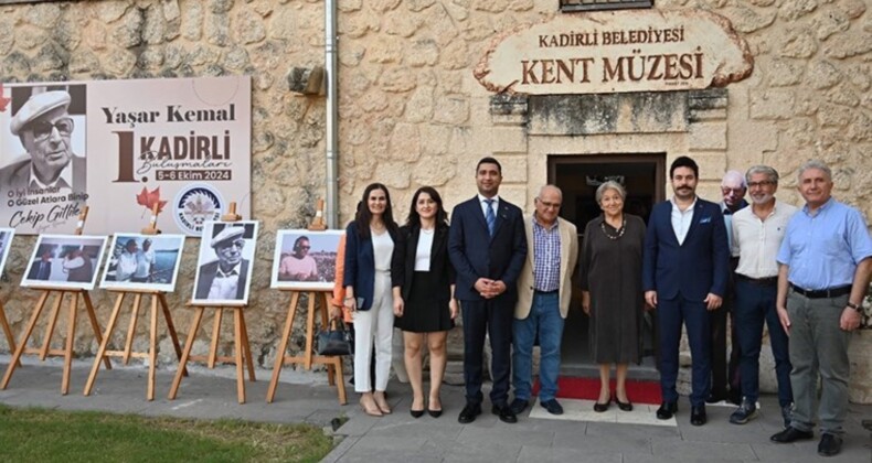 Kadirli buluşmaları Yaşar Kemal’le başladı