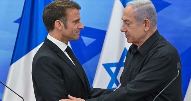 Macron’dan Netanyahu’ya soğuk duş: Sözleri aşırıya kaçıyor