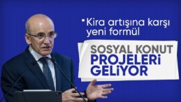 Mehmet Şimşek’ten dar gelirliye sosyal konut müjdesi