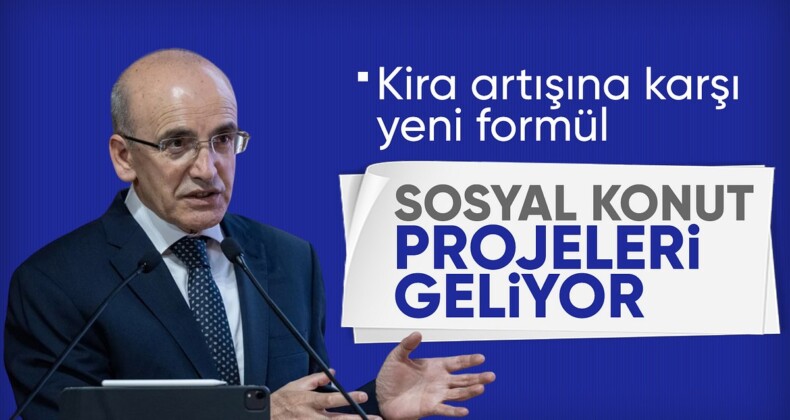 Mehmet Şimşek’ten dar gelirliye sosyal konut müjdesi