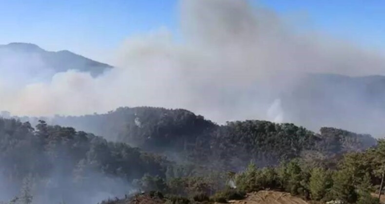 Muğla’daki orman yangınıda 3’üncü gün