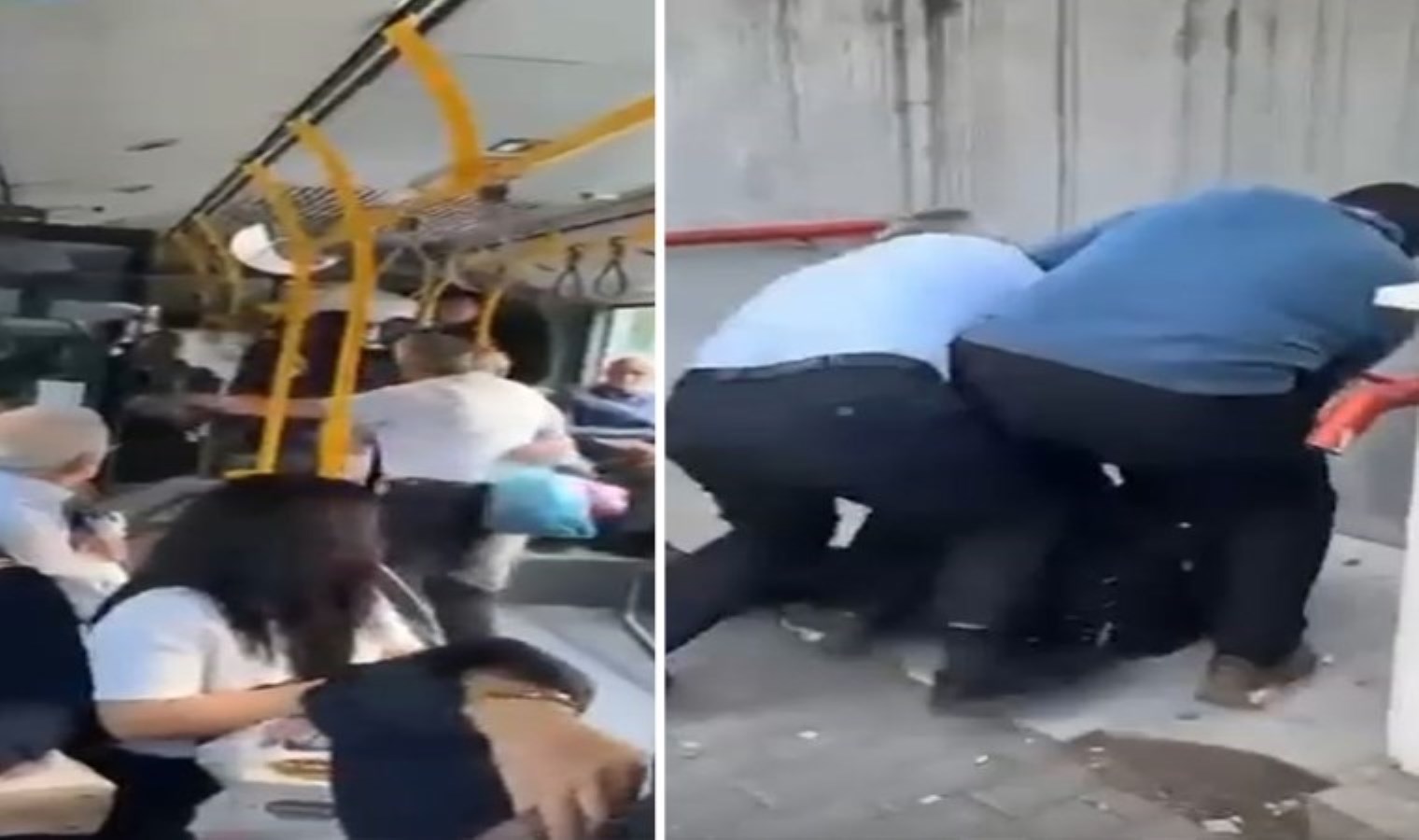 Otobüs şoförü ile yolcunun ‘Durakta durmadın’ kavgası!