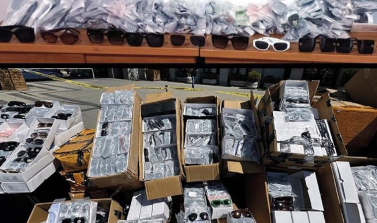 Piyasa değeri 355 milyon lira… İstanbul’da operasyon: Binlerce kaçak gözlük ele geçirildi
