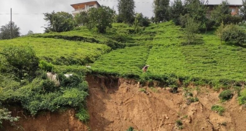 Rize’de son 40 yılda bin 255 afet bölgesi ilan edildi