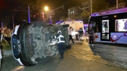 Samsun’da tramvay ambulansla çarpıştı: 4 sağlık çalışanı yaralandı