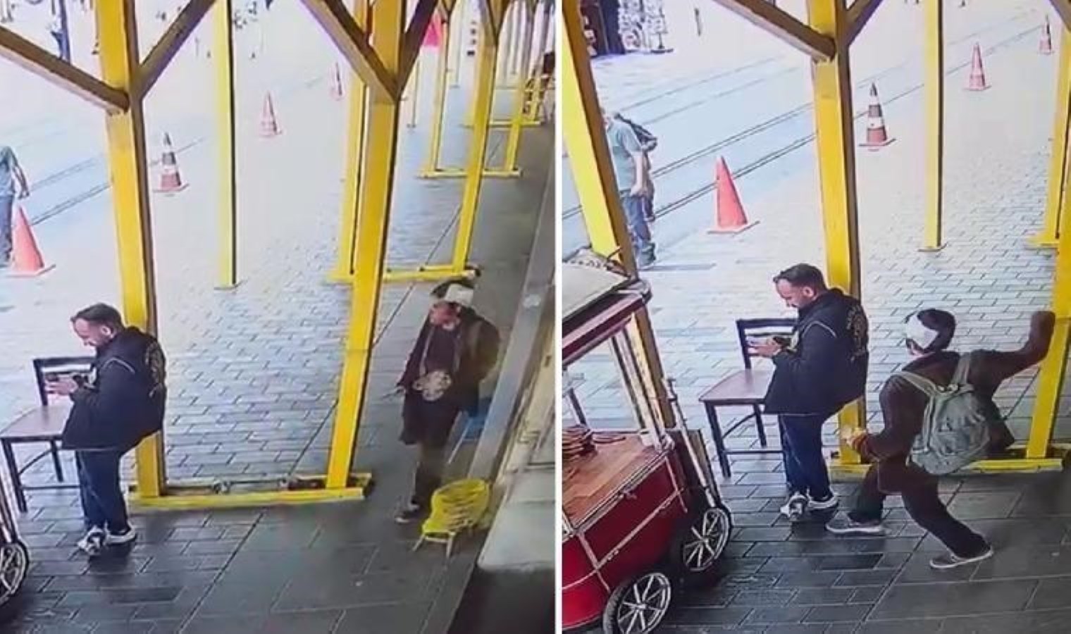 Son Dakika… Beyoğlu’nda polise bıçakla saldıran şüpheli tutuklandı!