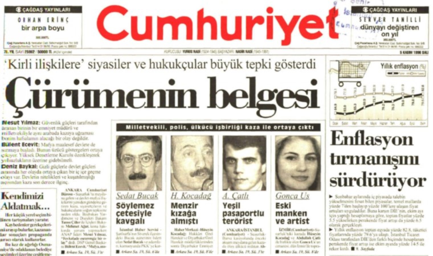 Susurluk skandalı: 3 Kasım 1996’daki trafik kazasının ardından neler yaşandı?