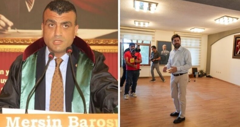 Tarsus Belediyesi şikayette bulunmuştu: Mersin Barosu Başkanı Gazi Özdemir ‘avukata’ sahip çıktı