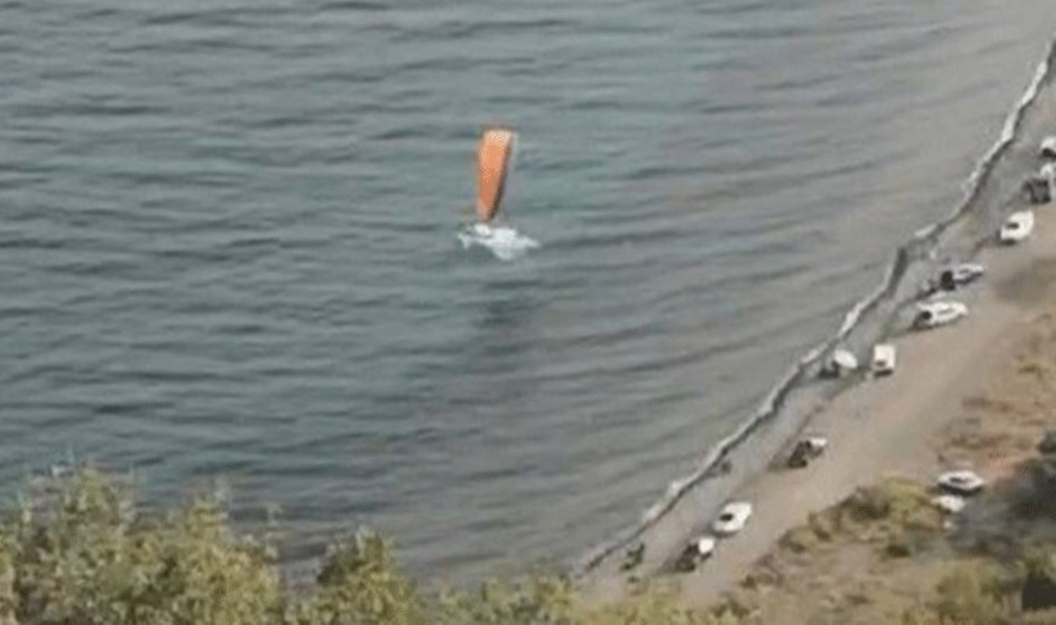 Tekirdağ’da korkulu anlar… Paraşütçü denize çakıldı!