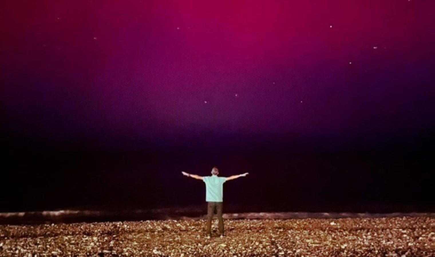 Türkiye’de unutulmaz anlar: Birçok şehirden ‘kuzey ışıkları’ görüldü