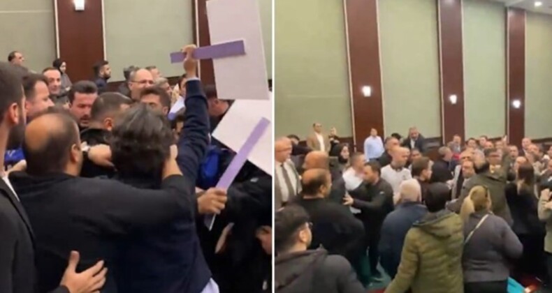 AKP’li Kağıthane Belediyesi’nde ‘kayyum’ kavgası… AKP ve MHP’li üyeler CHP’lilere saldırdı: 2 CHP’li hastanelik oldu!