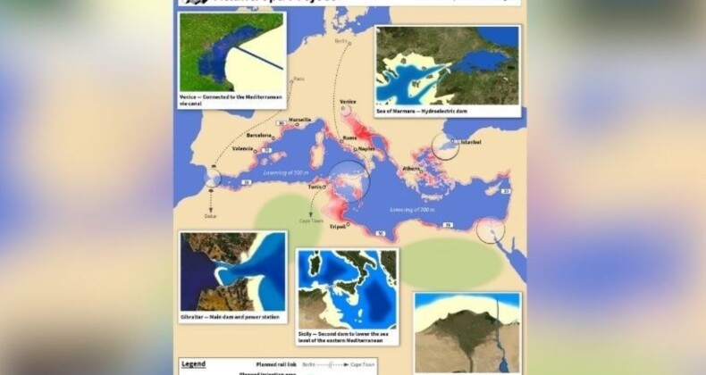 Avrupa ve Afrika kıtalarını birleştirmeyi planlayan çılgın proje