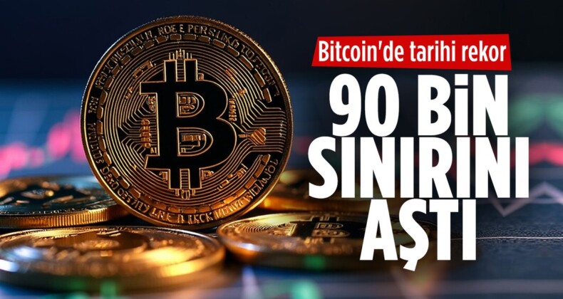 Bitcoin’den bir rekor daha: 90 bin dolar seviyesini aştı