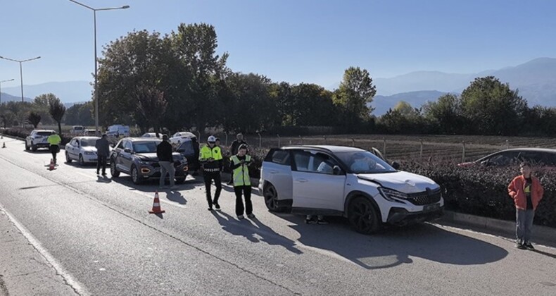 Bursa’da zincirleme kaza: 6 yaralı