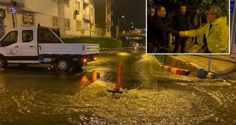 Cadde ve sokakları suyla doldu… Nazilli’de ‘sağanak’ etkisi: Belediye başkanı halktan özür diledi