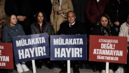 CHP’den Milli Eğitim Bakanlığı önünde oturma eylemi