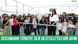 DEICHMANN Türkiye’den destekleyici bir adım: Koruncuk vakfı için çok fonksiyonlu spor sahası