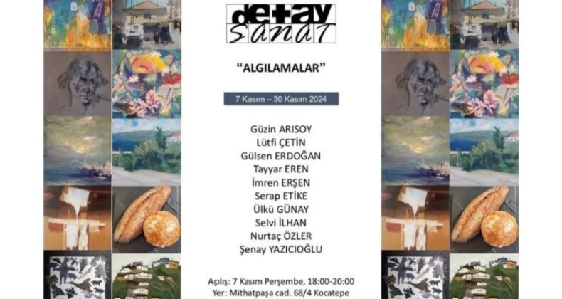 Detay Sanat’ta “Algılamalar” Sergisi