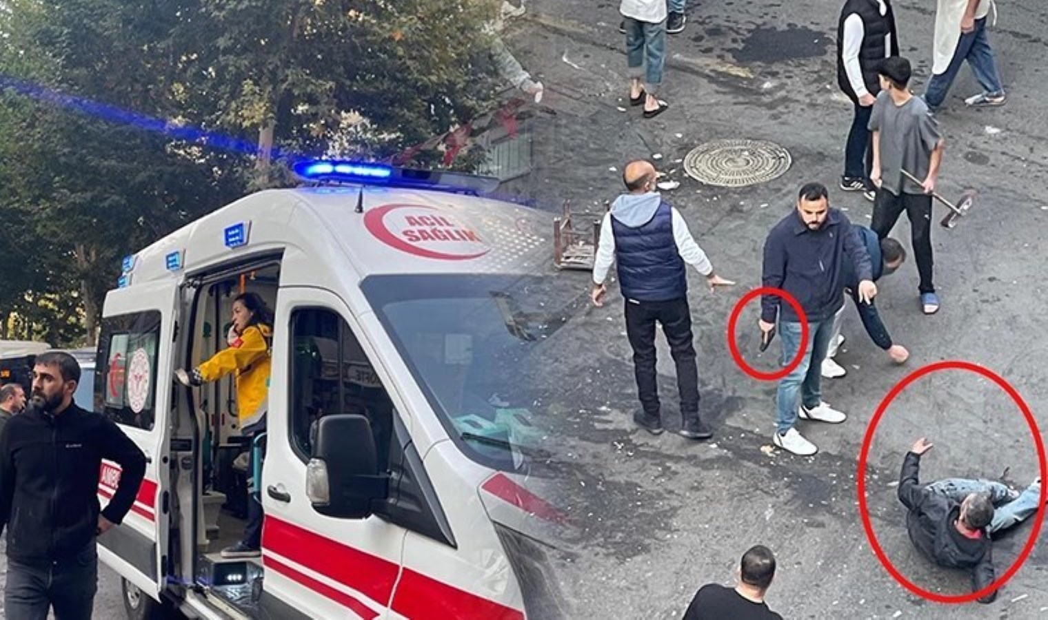 Diyarbakır’da ‘satırlı’ dehşet: 4 esnaf yaralandı