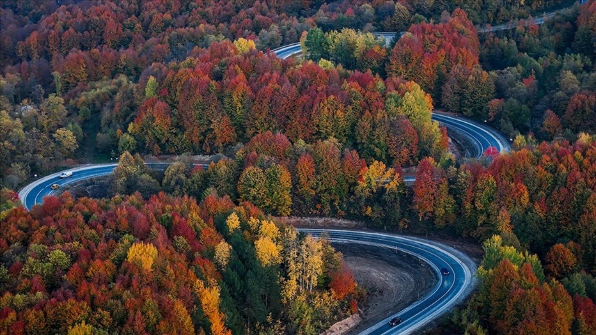 Domaniç Dağları’nda rengarenk sonbahar