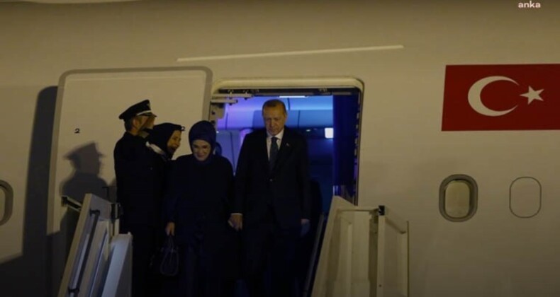 Erdoğan, Budapeşte’deki temaslarının ardından yurda döndü