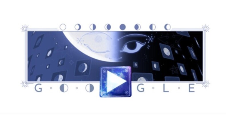 Google’dan Ay’ın evrelerine özel Doodle!