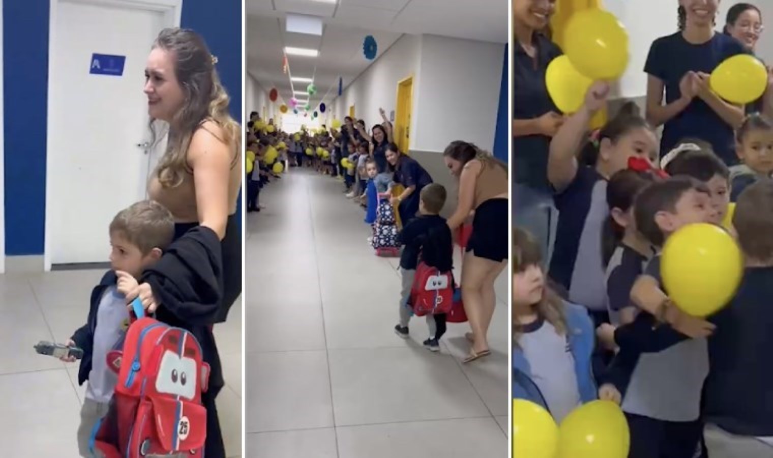 Hastalığı yendi, okula döndü: Kanseri yenen arkadaşlarını böyle karşıladılar! İşte duygu dolu anlar…