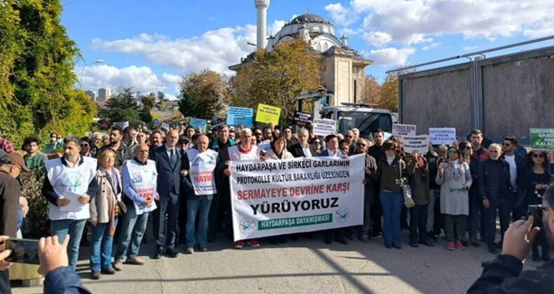 Haydarpaşa ve Sirkeci garları için yürüyüş: ‘Herkesi dayanışmaya çağırıyoruz’