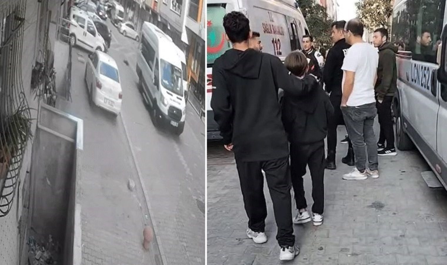 İstanbul’da korku dolu anlar… Minibüs sürücüsü küçük çocuğu ezdi!