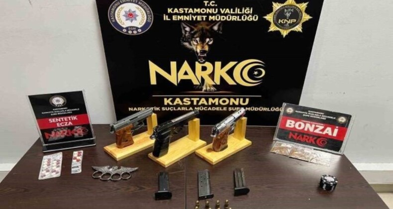 Kastamonu’da uyuşturucu operasyonu: 2 tutuklama