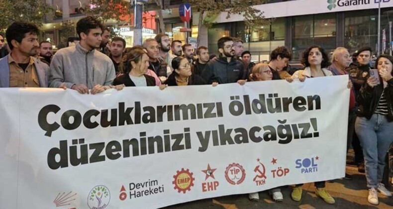 Katledilen 6 yaşındaki Şirin için İstanbul’da protesto: ‘Çocuklarımızı öldüren düzeninizi yıkacağız’