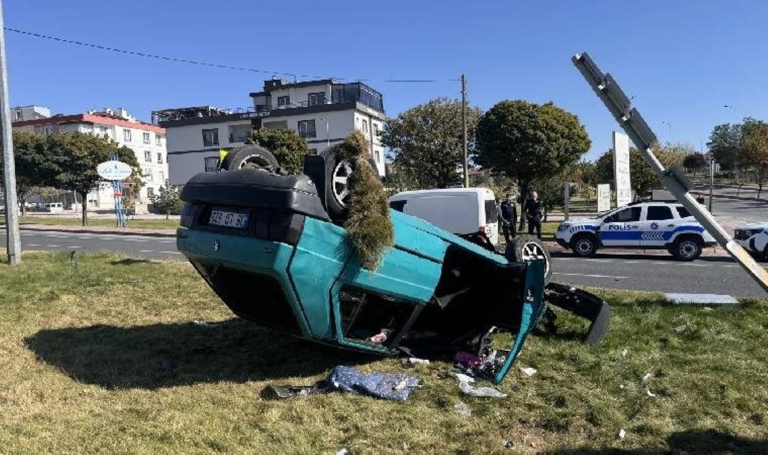 Kayseri’de feci kaza… Aynı aileden 4 kişi yaralandı!