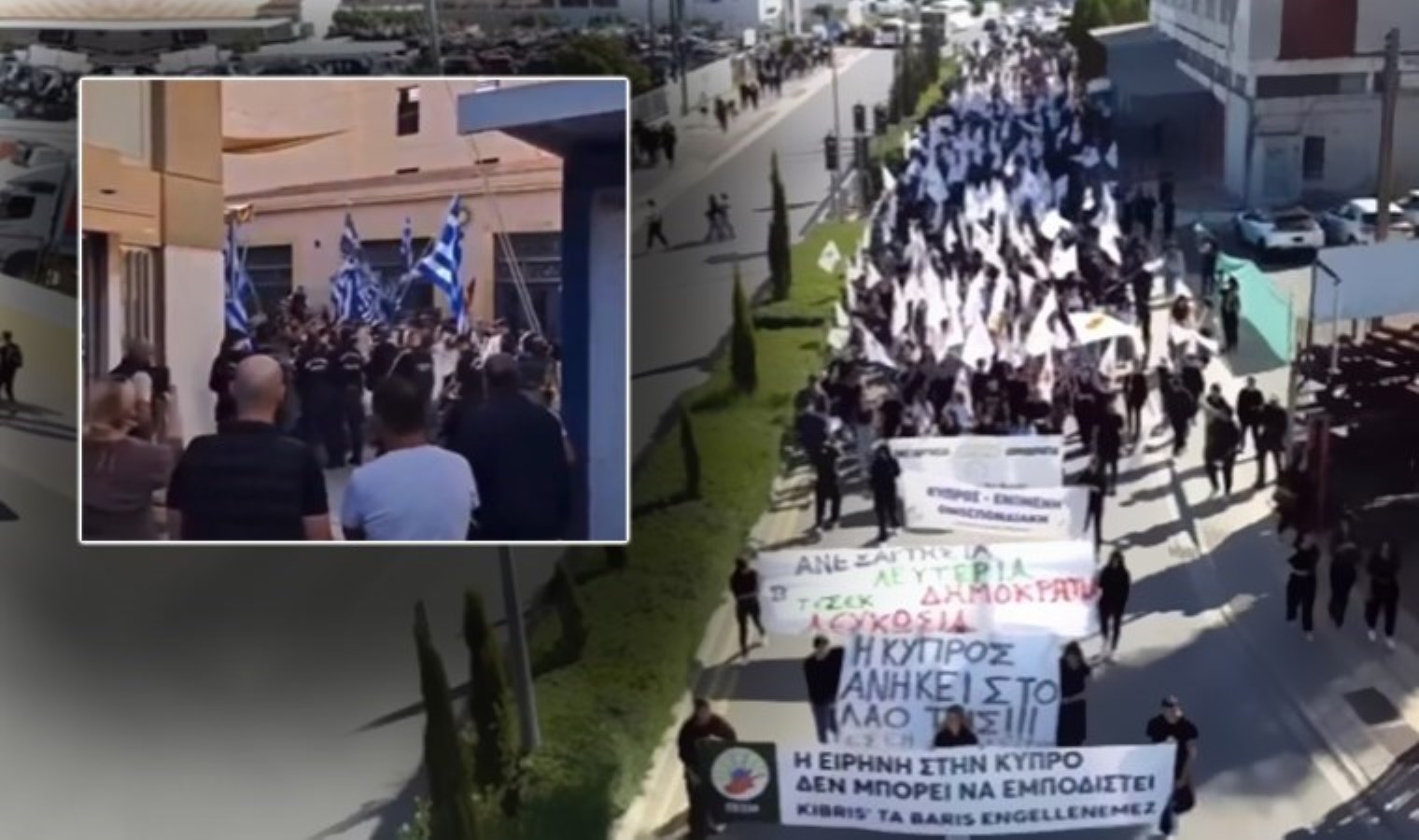 Kıbrıs’ta büyük provokasyon: Sınırı delmeye çalıştılar!