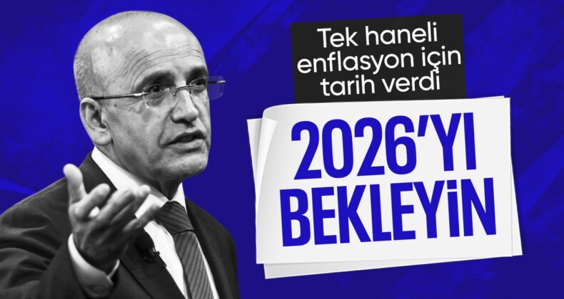 Mehmet Şimşek’ten enflasyonda düşüş sinyali