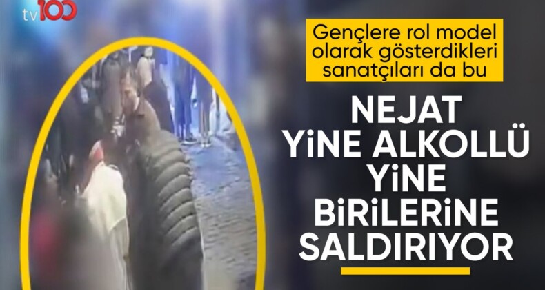 Nejat İşler alkol alıp garson tokatladı