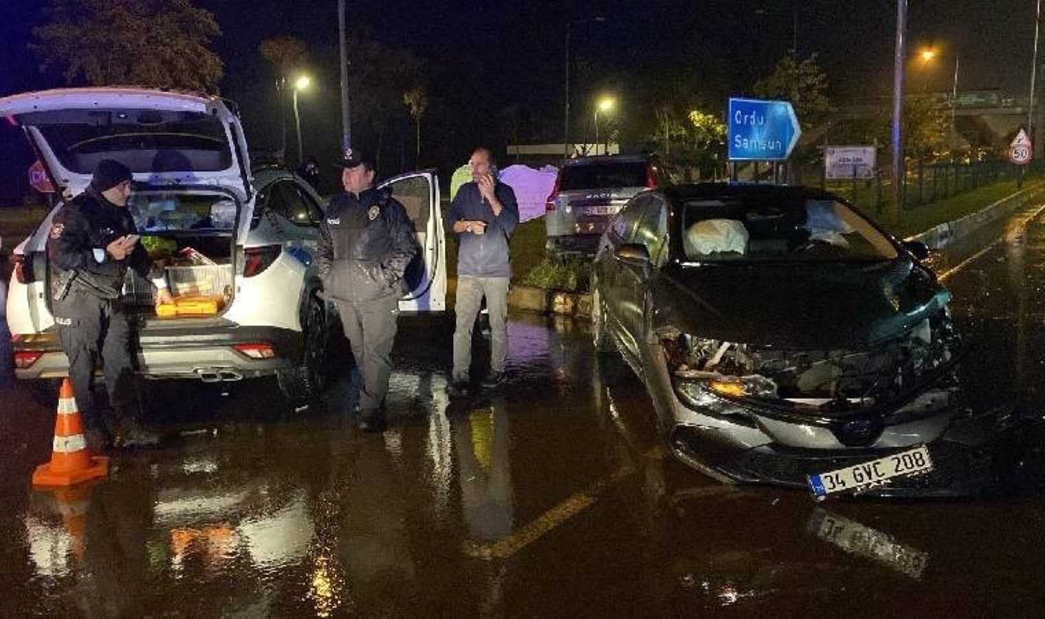 Ordu’da feci kaza… İkisi çocuk 5 kişi yaralandı!