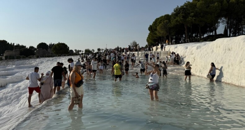 Pamukkale’deki oteller okulların ara tatiline hazır