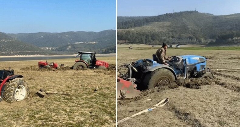 Pikniğe giden bataklığa saplandı, onları kurtarmaya gidenler de mahsur kaldı