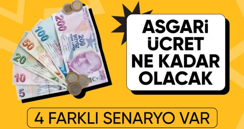 TCMB ve OVP enflasyon beklentisine göre asgari ücrete zam senaryoları