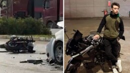 Ters şeritten geldi, motosikletle kafa kafaya çarpıştı: 1 ölü, 1 yaralı