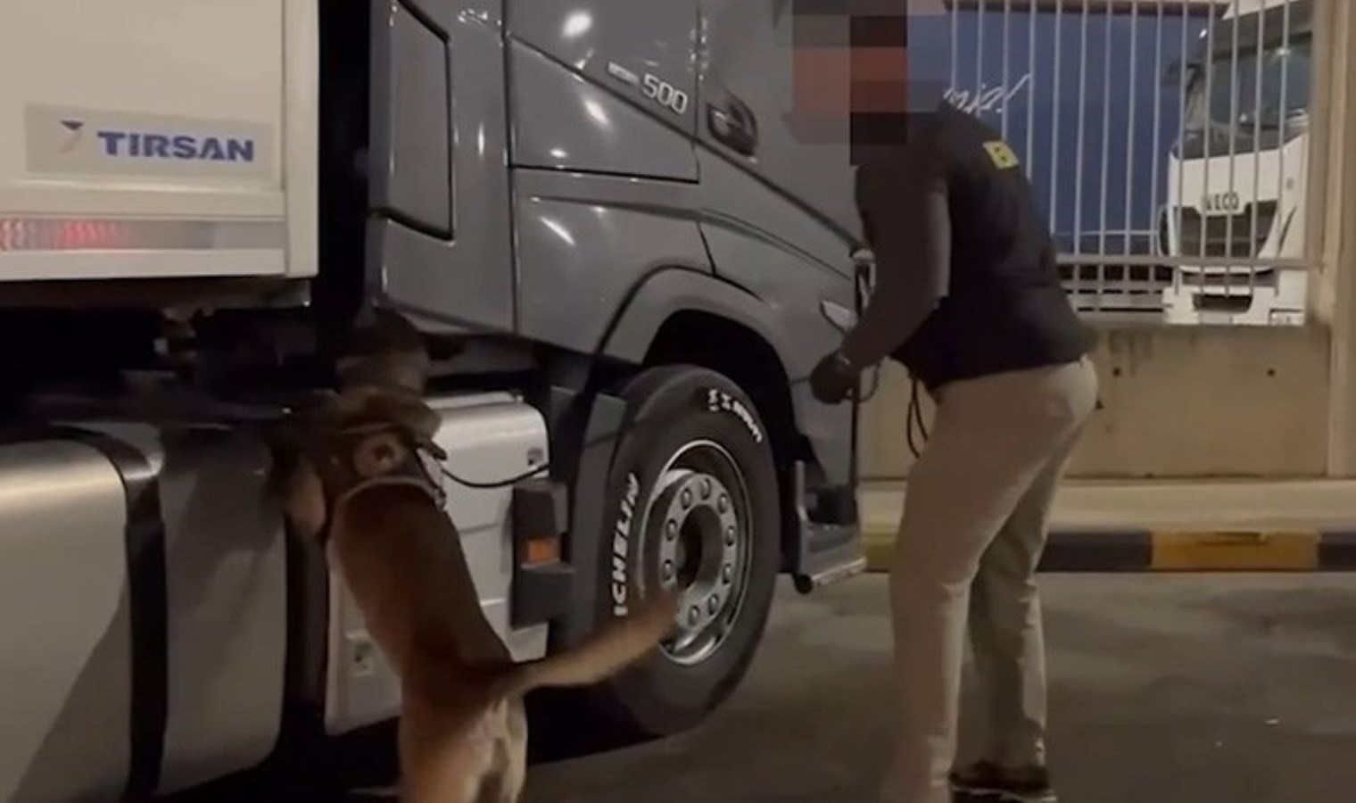 Türkiye’ye giriş yapan TIR’ın sürücü kabininde 12 kilo kokain ele geçirildi